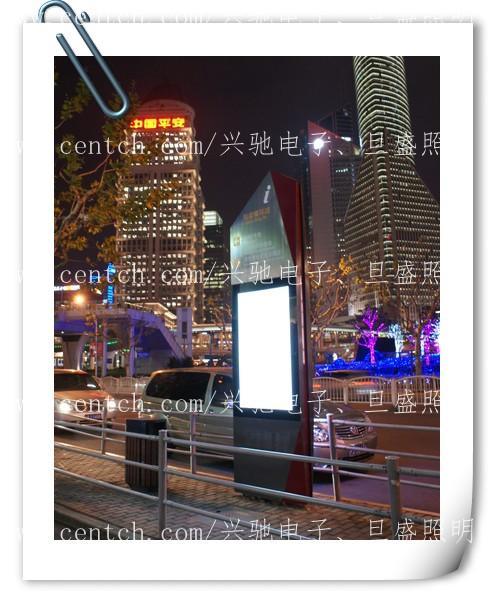 LED公交站台灯箱-白光专利技术，CE, UL认证，B型